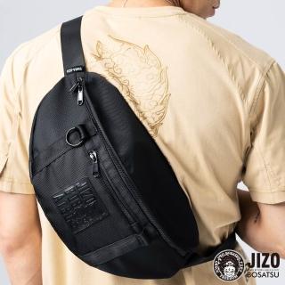 【BLUE WAY】男裝 地造粗斜烙印LOGO 單肩揹包-地藏小王