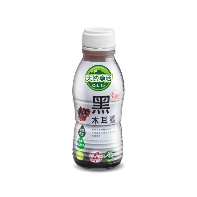 【Q-Life 享活】有機黑糖黑木耳露飲 350mlx24罐(箱裝 黑木耳 黑糖 膠原蛋白 純素 無添加)