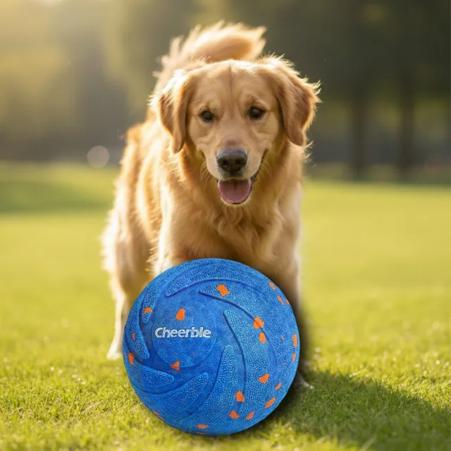 【Cheerble】七布 狗狗瘋狂跳跳球 電動智慧互動球 Air 中大型犬專用 自動移動 彈跳 旋轉 亞馬遜銷售破萬顆