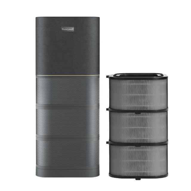 【Honeywell】(一年份濾網組)X1000航太級UVC殺菌空氣清淨機(太空機)