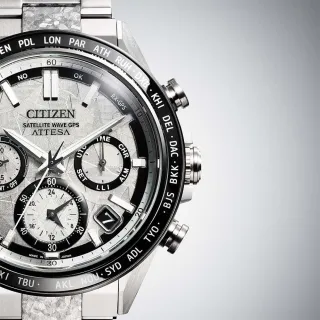 【CITIZEN 星辰】GENTS 廣告款 光動能 GPS電波對時 計時手錶 送禮 禮物 CC4076-65A