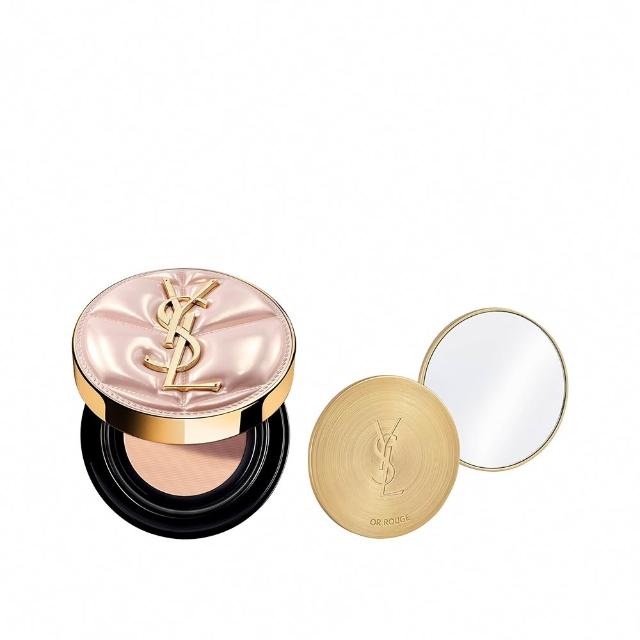 【YSL】官方直營 超模光感精華水氣墊 雲朵皮革版(任選1款/新品上市/氣墊)