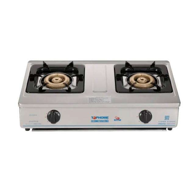 【TOPHOME 莊頭北工業】白鐵二環銅爐頭台爐 (AS-627TSV-C 原廠安裝)