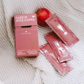 【CAFE!N 硬咖啡】N!CE CUPPA 樂萃紅茶包(30ml/8包/盒)