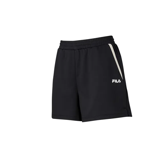 【FILA】女吸排短褲-黑色 5SHA-1721-BK