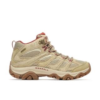 【MERRELL】Moab 3 Mid WP 男 戶外/越野鞋 卡其 透氣 避震 中筒(ML00003599)