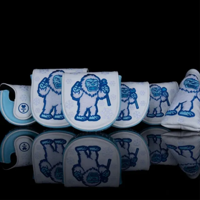 【LAB Golf】(官方直營) LAB Golf Yeti Monster Headcover 限量推桿桿套|大雪怪款