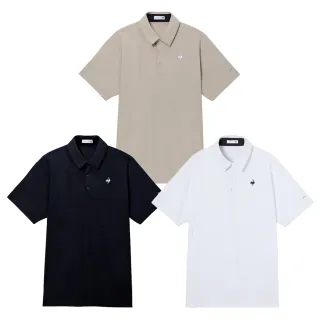 【LE COQ SPORTIF 公雞】吸濕速乾 短袖POLO衫 男款 3色 LJX21542