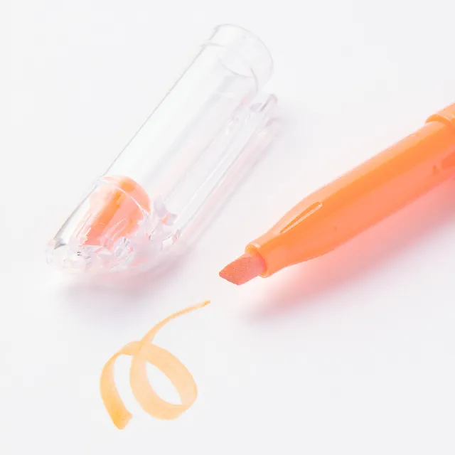 【MUJI 無印良品】可擦螢光筆(黃/粉/藍/橘/綠)