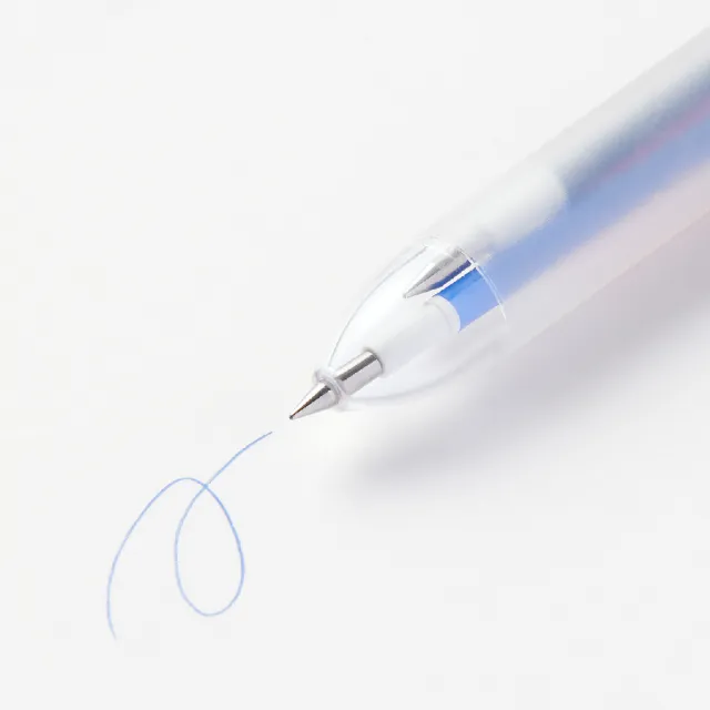 【MUJI 無印良品】可擦膠墨筆.3色/黑、紅、藍(0.38/0.5)