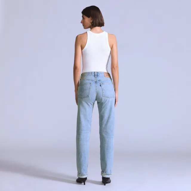 【LEVIS】BLUETAB™ 70”s501高腰直筒牛仔褲 / 日本製 / 原色 女生牛仔褲 人氣新品 004TF-0002