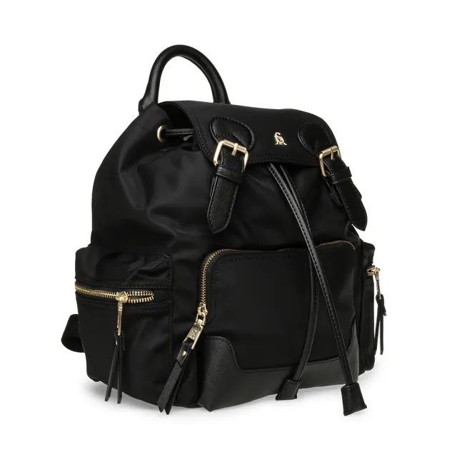 【steve madden】軍旅素面大容量後背包 BPACK(黑色)