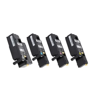 【FUJIFILM 富士軟片】四色組★CT201591-94 原廠原裝 四色碳粉匣組(黑2000張+三彩1400張/彩色C205/215系列)