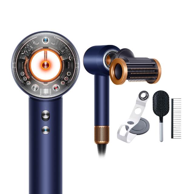 【dyson 戴森】HD16 Supersonic Nural™ 全新一代 吹風機 溫控 負離子(普魯士藍限定色 精裝禮盒組)