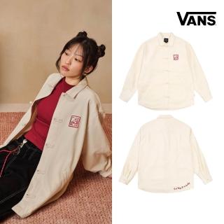 【VANS】官方旗艦 Vans x Bolin CNY 馬年藝術家聯名系列 米白色襯衫外套