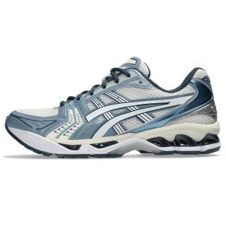【asics 亞瑟士】GEL-Kayano 14 男女 運動休閒鞋 舒適 藍 米白(1203A537-116)