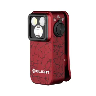 【Olight】電筒王 Oclip Pro 500流明 120米 聚泛光+紅光 轉盤切換 夾燈 胸燈 便攜 應急照明