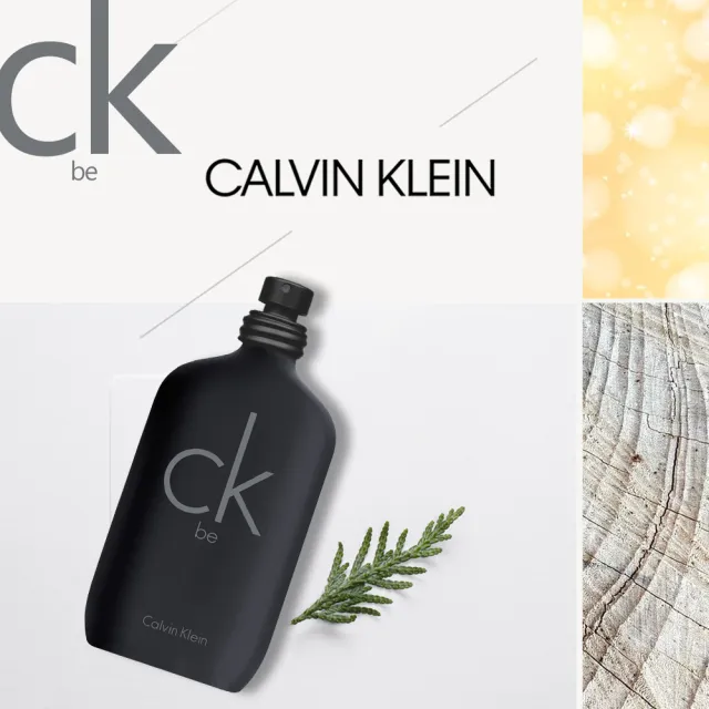 【CALVIN KLEIN】CK be 男性淡香水100ml