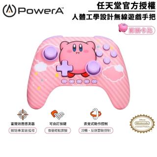 【PowerA】NS2 Switch2 人體工學設計無線遊戲控制器(NSGP0547-01/膨脹卡比)