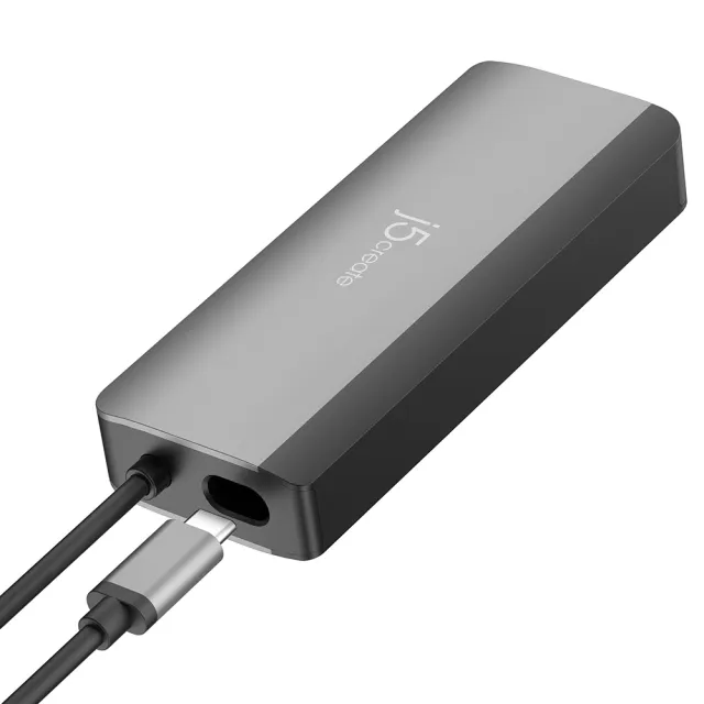 【j5create 凱捷】Flexible Ports 4K144 HDMI 8合1集線器-JCD362