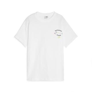 【PUMA】基本系列Downtown圖樣短袖T恤 孩童 62423802 短t 白色