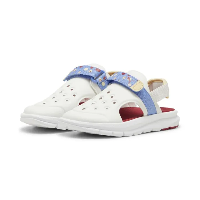【PUMA】Puma Evolve Sandal SC AC PS 拖鞋 孩童 39564601 童鞋 休閒鞋  米白色