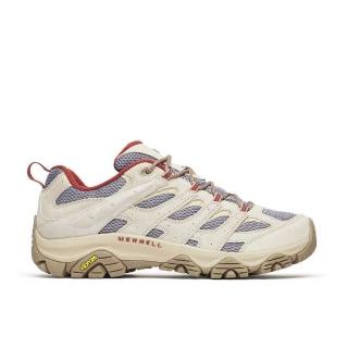 【MERRELL】Moab 3 男 戶外/登山鞋 卡其 紫 避震 耐磨(ML00003589)