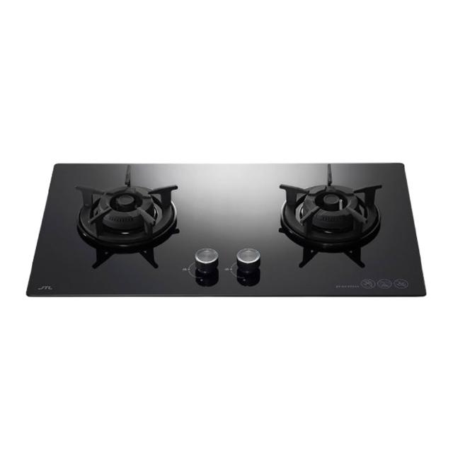 【喜特麗】雙口一級能效晶焱玻璃檯面爐 JT-GC277AL 原廠安裝