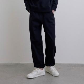 【GIORDANO 佐丹奴】女裝厚磅休閒束口褲 Two Mile Wear系列(09 標誌黑)