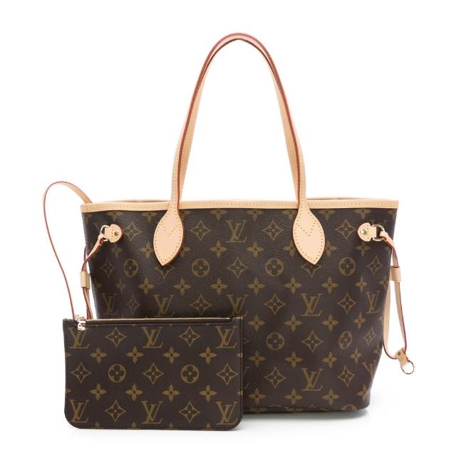 LV LOUIS VUITTON路易威登 M46979 Neverfull PM 小型托特包 這款 LV M46979 Neverfull PM 小型托特包以經典的 Monogram 樣式為特色,採用高品質皮革製成,輕便實用,適合日常出勤與休閒場合。內附多個收納口袋,提供充足的空間,並配有可拆卸肩帶,可手提或肩背。設計簡約大方,展現路易威登的時尚風格與優雅氣質。