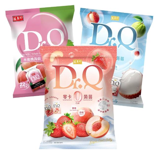 【盛香珍】DR.Q雙味蒟蒻420g/包(3款可選-內約21小包) 中元普渡/拜拜/澎派/果凍