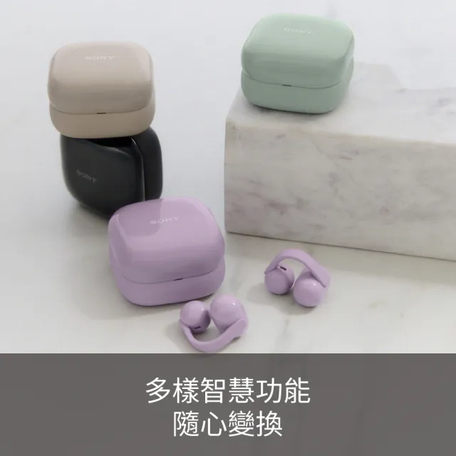 【SONY 索尼】LinkBuds Clip 耳夾式真無線耳機 WF-LC900 (公司貨 保固12+6個月)