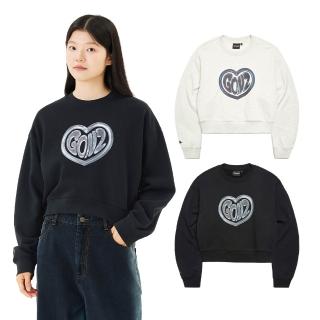 【Mark Gonzales】女款 愛心 GONZ 短版大學T