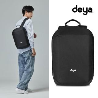 【deya】urbanedge 後背包 黑色︱大開口設計 防潑水 超輕量材質 電腦包 行李插袋