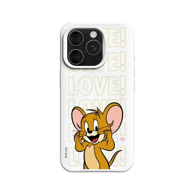 【RHINOSHIELD 犀牛盾】iPhone 16系列 SolidX MagSafe兼容 防摔磁吸手機殼/傑利鼠愛心(湯姆貓與傑利鼠)