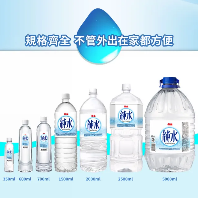 【泰山】純水600mlx3箱_共72入(官方直營)