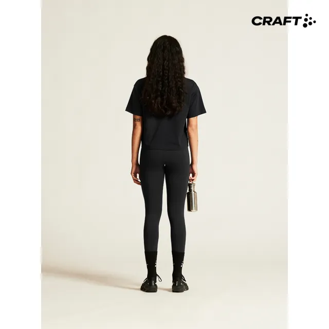 【CRAFT】COLLECTIVE 7/8 TIGHTS W 女款 運動緊身褲 黑色(1916010-999000)