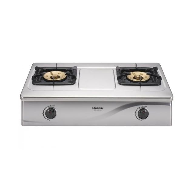 【林內】雙口不鏽鋼台爐(RTS-203SC基本安裝)