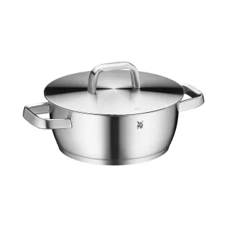 【WMF】霧光系列Iconic 不鏽鋼低身湯鍋 22cm(3.2L)