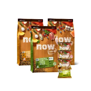 【Now!】鮮肉/鮮魚配方12磅 狗狗無穀天然糧(幼犬 成犬 老犬 熟齡犬 狗糧 狗飼料)