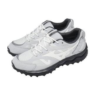 【MIZUNO 美津濃】休閒鞋 Wave Mujin TL GTX 男女鞋 灰 白 防水 越野 戶外 D1GA2373-10