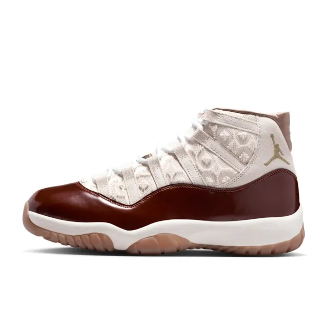 【NIKE 耐吉】Nike Air Jordan 11 Retro China 米白酒紅 AJ11 氣墊 休閒鞋 運動鞋 男鞋 IM8352-670