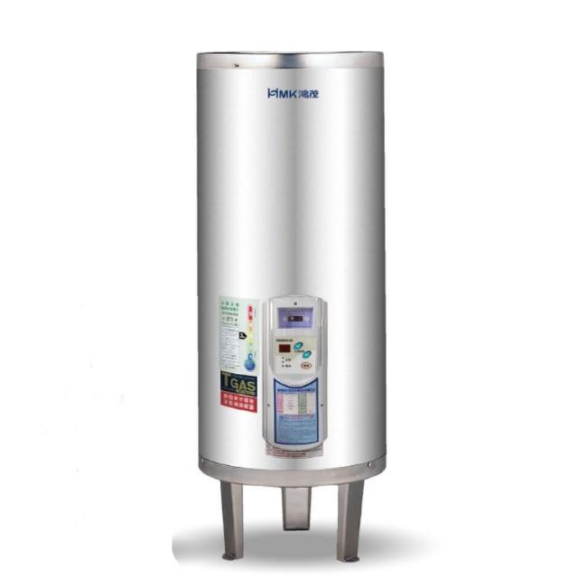 HMK鴻茂 EH-5001TS 電熱水器，臺灣原廠製造，採用電能式排氣與機械控溫設計，電熱管加熱方式提供穩定熱水供應。能源效率達第三級，尺寸直徑62cm x 高度139cm，適閤家庭使用。電壓220V，BSMI許可字號R63112，享有1年保固。冷熱水管口徑、熱水放出量、熱效率及重量依原廠規格，高效耐用，安全可靠，是居家熱水解決方案的首選。