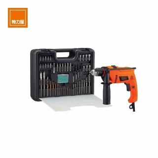 【特力屋】BLACK+DECKER 550W震動電鑽豪華套裝 BED55OKIT-TWZZ