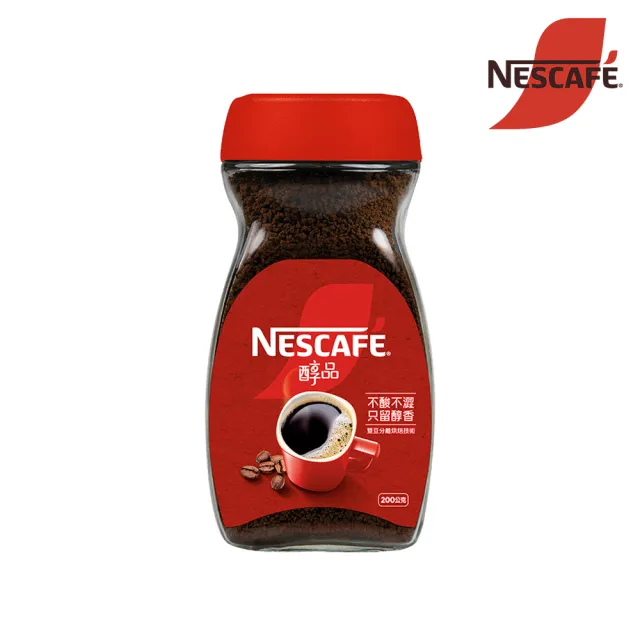 【NESCAFE 雀巢咖啡】醇品咖啡 200g/罐