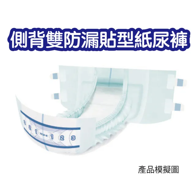 【日本大王】愛適多 側背雙防漏黏貼型紙尿褲5回M-L_8包/箱(成人紙尿褲/箱購)