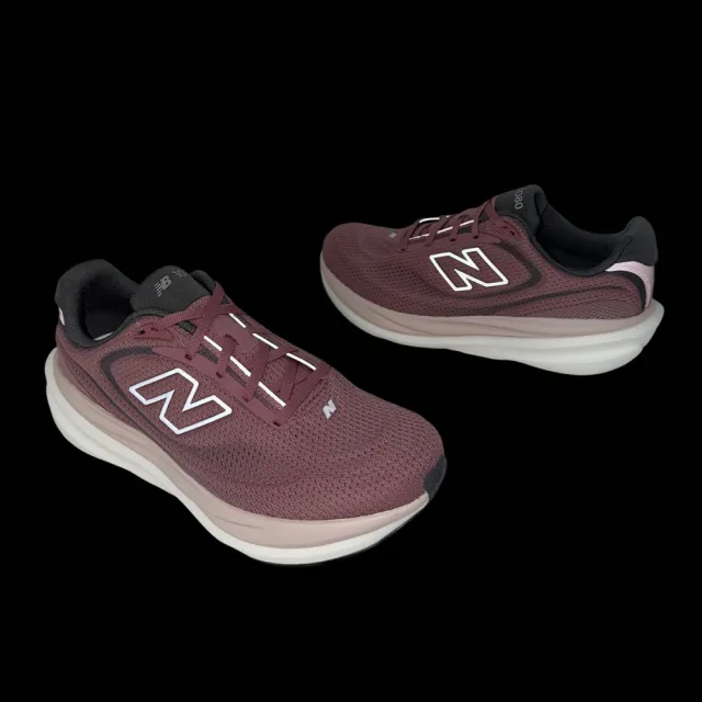 【NEW BALANCE】慢跑鞋 1080 V15 D 寬楦 女鞋 粉紅 灰 緩衝 回彈 運動鞋(W10807F9-D)
