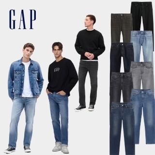 【GAP】男裝 直筒牛仔褲-多款任選(796684&793877&805765&796680&791684)