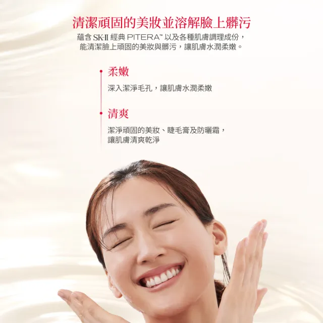 【SK-II】官方直營 深層淨透潔顏油 250ml(二合一卸妝)