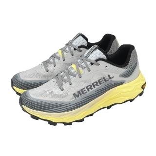【MERRELL】越野跑鞋 Agility Peak 6 男鞋 灰 黃 黃金大底 戶外 ML00005072